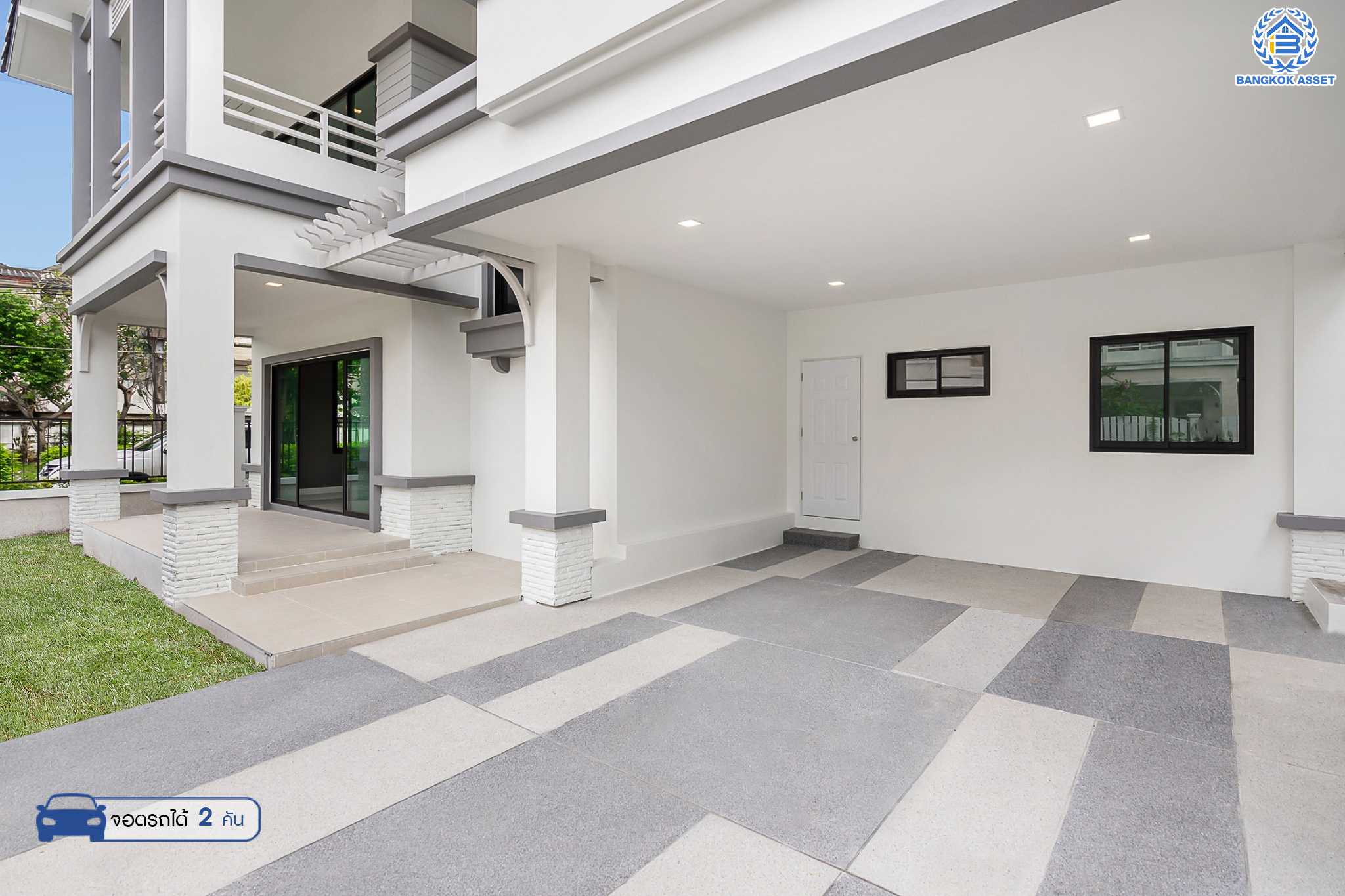 บ้านมือสองตกแต่งใหม่ ม.ปรัชญาการ์เด้นโฮม สุคนธสวัสดิ์ หลังมุม เนื้อที่ 55.9 ตร.ว. ฟังก์ชัน 3 ห้องนอน 4 ห้องน้ำ 1 ห้องแม่บ้าน 2 ที่จอดรถ พร้อม Living Area กว้างขวาง บนทำเลใจกลางเมือง! เชื่อมต่อทั้งถนนประเสริฐมนูญกิจ, เกษตร-นวมินทร์, ลาดพร้าว, รัชโยธินฯ ใกล้ทางด่วนรามอินทรา และรถไฟฟ้าสายสีน้ำตาล "สถานีโรงเรียนสตรีวิทยา2"